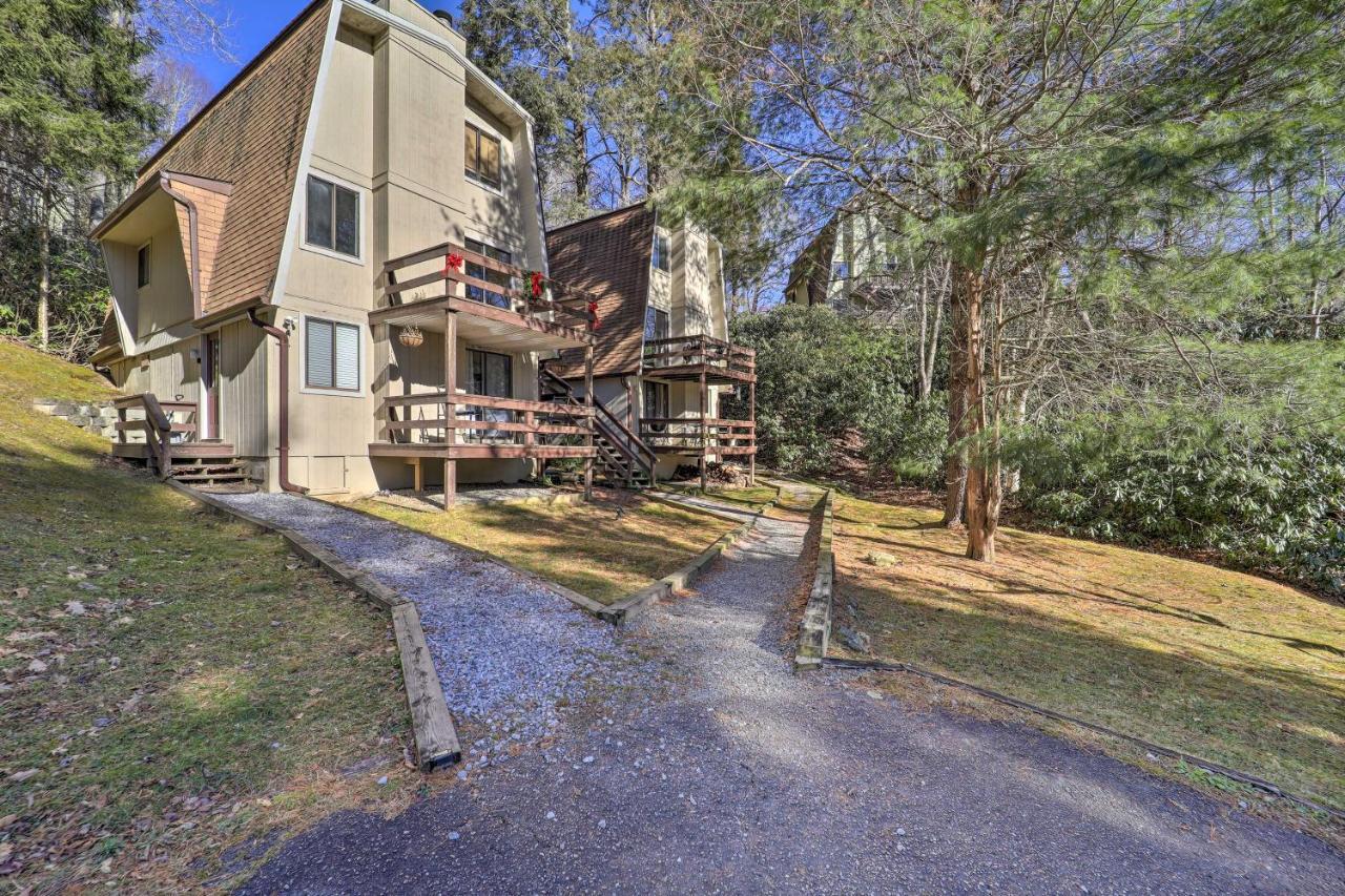 Banner Elk Mountain Retreat With Deck And Fireplace Esterno foto