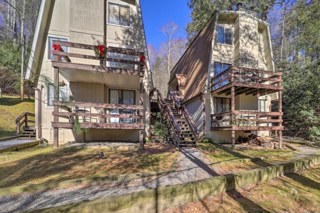 Banner Elk Mountain Retreat With Deck And Fireplace Esterno foto