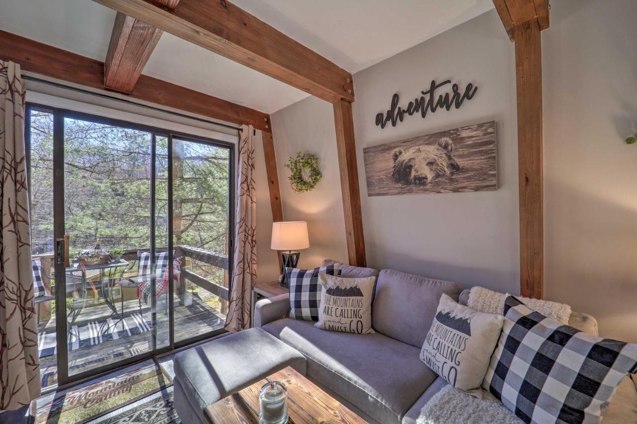 Banner Elk Mountain Retreat With Deck And Fireplace Esterno foto