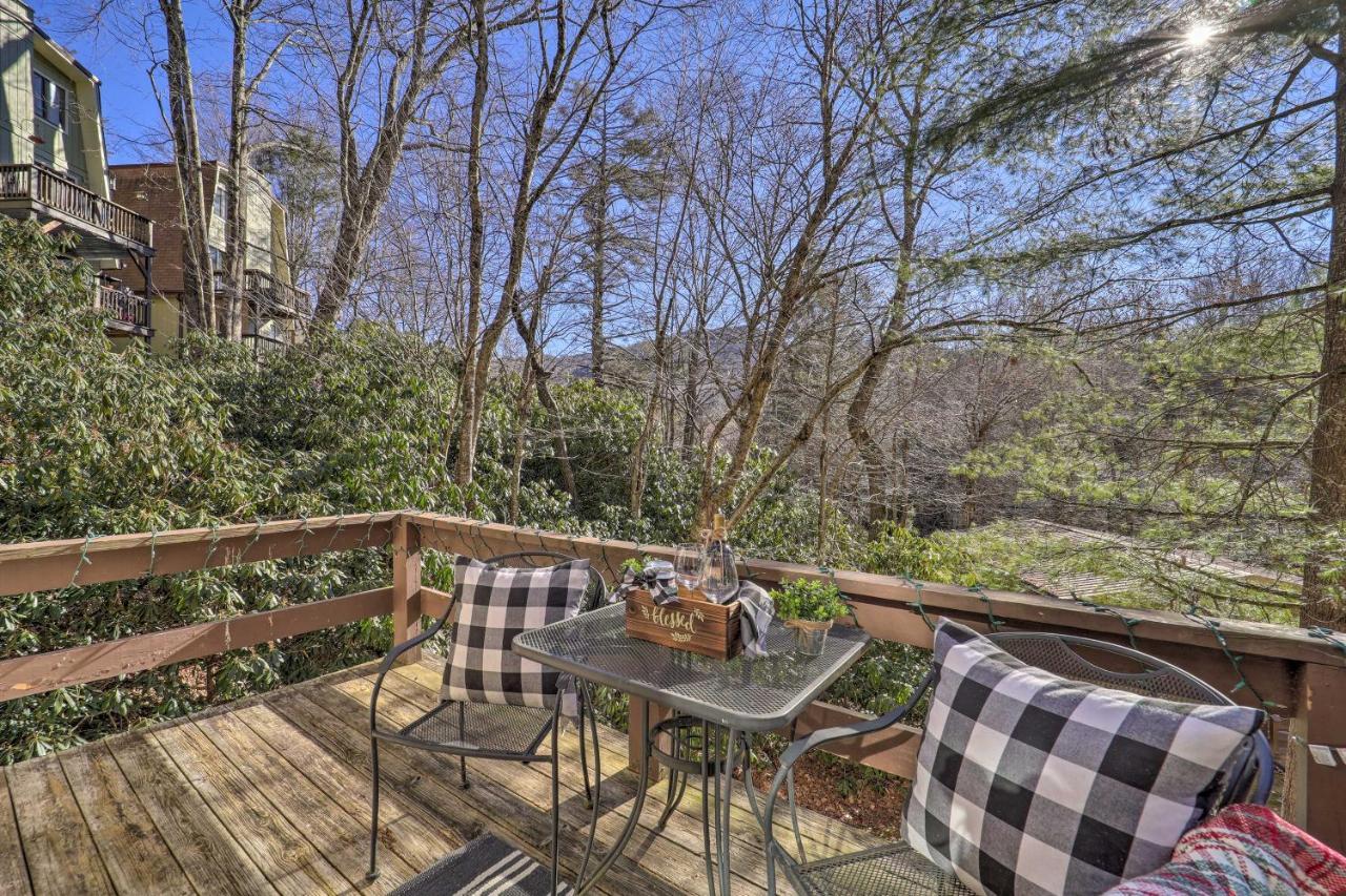 Banner Elk Mountain Retreat With Deck And Fireplace Esterno foto